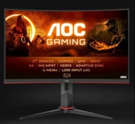 AOC 27INCH 27吋 CQ27G2S 2K 170HZ 1500R Curved Gaming Monitor 曲面 電競 電腦屏幕