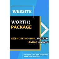 WebHosting【8GB Ram +100Mbps Wifi Speed】