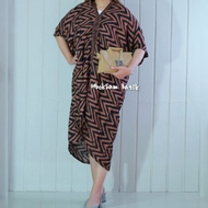 Women's Batik With Viscose Batik Material | Eid Kaftan Viscose Batik Cirebon | Modern Sogan Batik