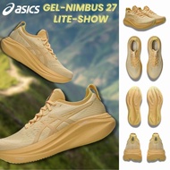 ASICS Running Shoes GEL-NIMBUS 27 LITE-SHOW Men's LITE-SHOW/LIGHT ORANGE