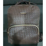 Authentic Giles N Brooks Brand Backpack Good Condition No Missing Clean Lining 11-Inch Base