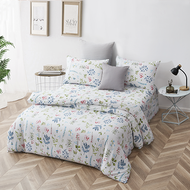 ETOZ 950TC Quilt Cover ONLY- Only Quilt Cover (No Bed Sheet and NO Pillowcase), Printed Design- Solid Colour