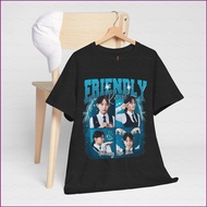 HT Friendly Rivalry T-shirt GL Kdrama Woo Seul Gi Chung Su Bin short sleeve top HT