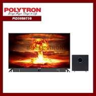 Polytron PLD50B8750 LED TV 50 inch CINEMAX SOUNDBAR - KHUSUS JABODETAB