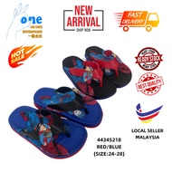 🌈KIDS FASHION BOY SLIPPER SUPERMAN CARTOON KASUT SELIPAR BUDAK LELAKI 44345218 (SIZE24-28)