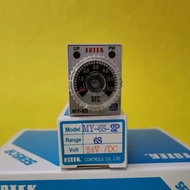 MY-1S-2P MY-3S-2P MY-6S-2P MY-10S-2P MY-30S-2P MY-60S-2P 24VDC/220VAC FOTEK Mini ON DELAY TIMER 100%