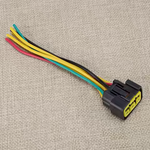 Regulator Rectifier Plug Connector Adapter Wire 6 Pin Fit for Yamaha Honda Husqvarna Suzuki Kawasaki
