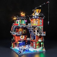 BRIKSMAX Light for Lego Ninjago City Workshops 71837 - Compatible with Lego Disney Building Blocks M