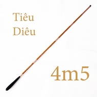 Cần câu cá chép rô diếc 3H Tiêu Diêu nâu sọc