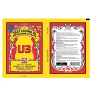 Puyer U3 obat cacing cap JAGO 1 renceng isi 12 sachet