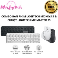 Logitech MX Keyboard COMBO LOGITECH MX KEYS S & LOGITECH MX MASTER 3S- Genuine Product