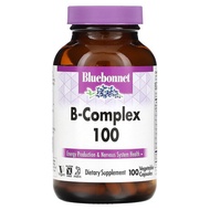 Bluebonnet Nutrition, B-Complex 100, 100 Vegetable Capsules