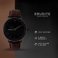 Roodolph Watch Erudite Black Brown 40mm | Men's Watch | Analog Watches