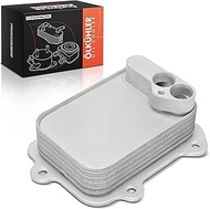 Frankberg Oil Cooler Engine Oil Engine Oil Cooler Petrol Compatible with Polo 6C1 6R1 8PA Golf 521 5