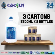 CACTUS Mineral Water (5500ml x 2 Bottles x 3 Cartons)