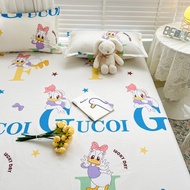 Alls Wonderland Cartoon Bedsheet Stitch Lotso Pooh Fittedsheet Soft Cute Child Bedsheet