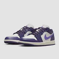 NIKE WMNS AIR JORDAN 1 LOW 女籃球鞋-白紫-DC0774502 US5 白色