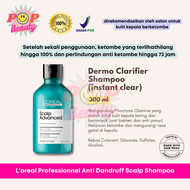 Loreal Serie Expert Dermo Clarifier Instant Clear Shampoo 300 ml shampoo anti ketombe / perawatan ra