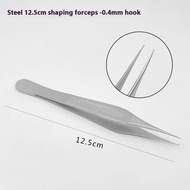 Plastic forceps. Edison, forceps, hook-tooth forceps, cosmetic eyelid, adipose tissue forceps