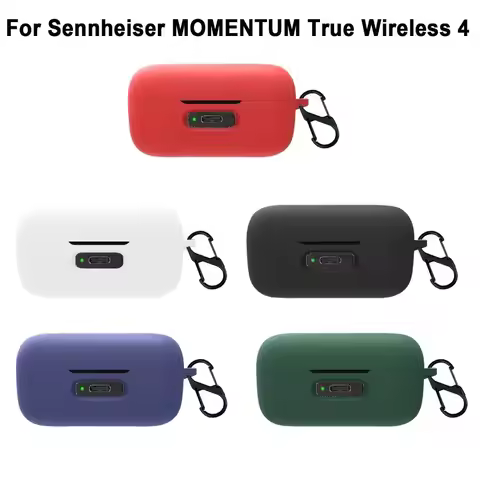 Cover Protective Case Soft Silicone Anti-Scratch Protector Shockproof With Hook Shell for Sennheiser