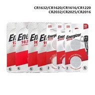 3~10pack Energizer CR1220, CR1616, CR1620, CR1632, CR2016, CR2025, CR2032 3V Lithium Battery