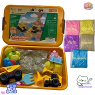 Giant Construction Vehicle Tires 3 Creative Discovery Sets for Children Two main keywords "Construct