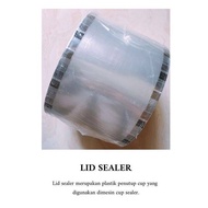 Plastic Lid Roll Drink Sealer Plain Lid Press Cup Sealer Surabaya Cafe Indonesia Solution
