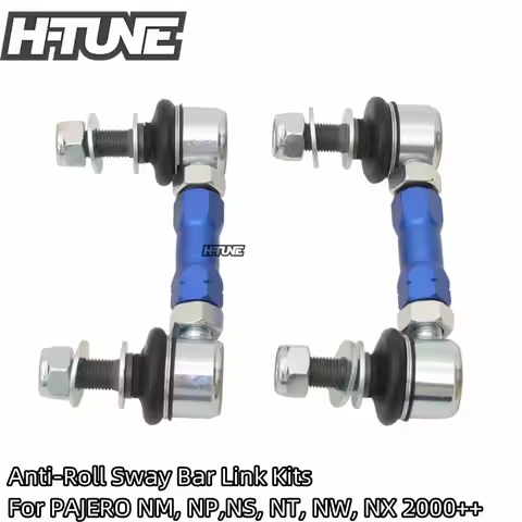 12mm Ball Joint Rear Adjustable Sway Bar End Link Replacement For PAJERO NM, NP,NS, NT, NW, NX 2000-
