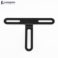 YST  1Pc Motorcycle Electric Vehicle Mudguard Iron License Bracket Plate Holder Equipment Accessorie