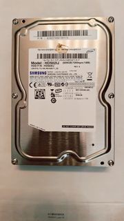Samsung HD502IJ 500GB 3.5吋 SATA 內置硬碟