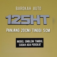 125HT CAR LOGO EMBLEM 125HT