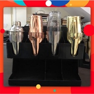 High-end 2-tier high cup shelf