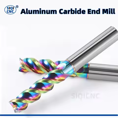 LiYu U Slot Carbide Endmill HRC65 3 Flute DLC Coating Tungsten Steen Milling Cutter 4mm 6mm 8mm 10mm