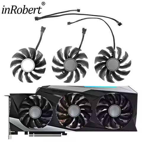 New 82MM 87MM T128015SU Cooling Fan Replacement For Gigabyte GeForce RTX 3080 3070Ti 3080Ti 3090 EAG
