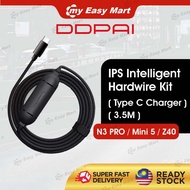 【𝟮𝟰𝗵𝗿 𝗦𝗵𝗶𝗽】DDPAI Hardwire Kit Type C / Micro USB / OBD Hard Wire DDPai Z50/Z40/Mini/N3/N3 Pro/Mini5/