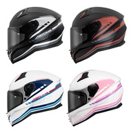 [ASTONE] GTO7-YH1 Painted Full-Face Helmet Bluetooth Headset Groove PINLOCK Anti-Fog Lens