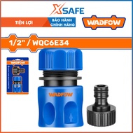 WADFOW WQC6E34 1/2 water pipe quick connector" impact-resistant and durable plastic body - genuine p