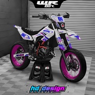 Decal WR155 Full Body Variation Decal WR Supermoto Accessories Sticker Decal Motor Yamaha WR 155 R