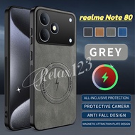 For realme Note 80 2026 Luxury Ultra Thin Slim Leather For Realme Note 80 Note 80 80x 80T Note80 5G 