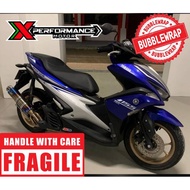 [STICKER TANAM] Yamaha NVX155/AEROX155 Coverset💢GLOSSY BLUE/SILVER💢Custom Design