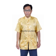 Ready Stock Adult Chinese Men Traditional Wear Cheongsam Top Chinese New Year Men Wear华人传统服装