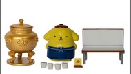 7-11 扭蛋 2款 Sanrio 金葫蘆涼茶 Pompompurin 布甸狗 紳士理髮店 Tuxedosam 企鵝仔