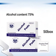 Alcohol Pad Alcohol swab 75% Alcohol 50pcs