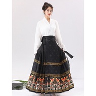 New Short Horse Face Skirt Suit Makeup Horse Face Skirt Hanfu Horse Face Skirt