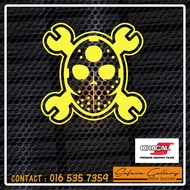 Status Error Kanjo Mask Sticker cutting