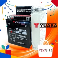 DIJAMIN ORI YTX7L-BS YTX7 YTX7L VIKINGS 100% ORIGINAL AUTHENTIC JAPAN YUASA R25 BENELLI RFS150 CB VE