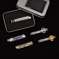 Taiwan Railway Train Tie Clip Manager's Favorite Men's Clothing Accessories EMU3000 EMU100 E500 R200