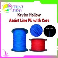 Various Sailor Power Line Baits Kevlar Assist Line Hollow Dual Core Assist HOOK