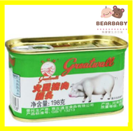長城牌 - 長城牌火腿豬肉 198克(小) [原裝行貨] 午餐肉