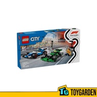 Lego City 60474 F1 Grid With Vcarb & Sauber Race Cars